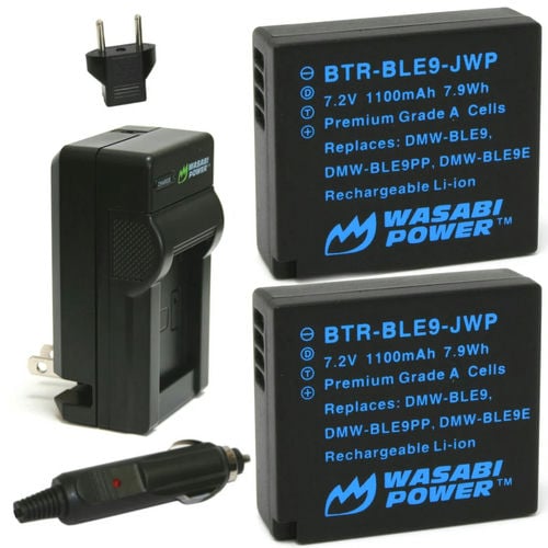Wasabi DMW-BLG10 Third-Party Panasonic Batteries