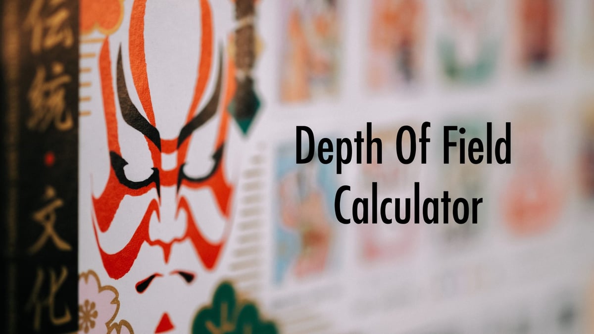 Camera Depth of Field Calculator
