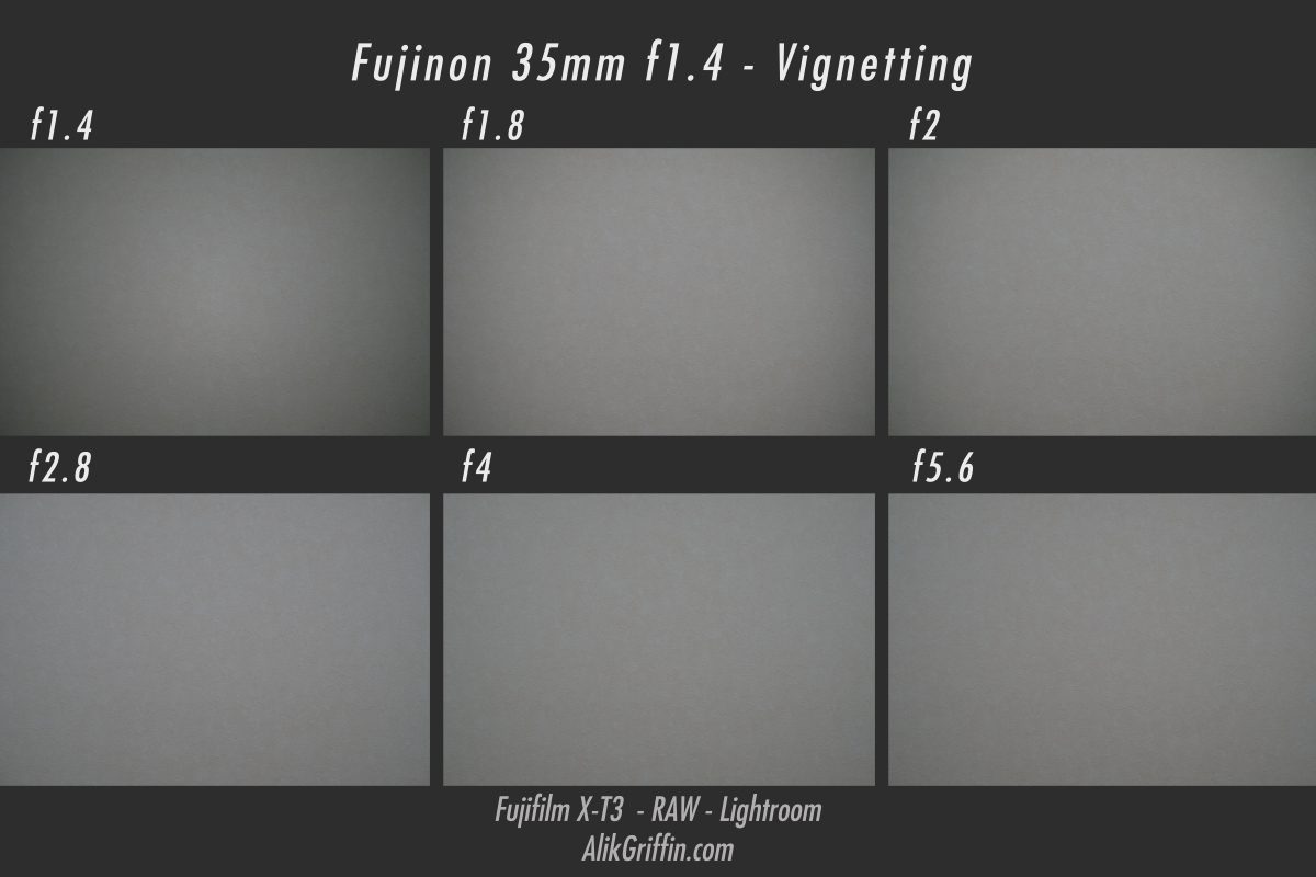 Fuji 35mm f1.4 Vignetting Sample