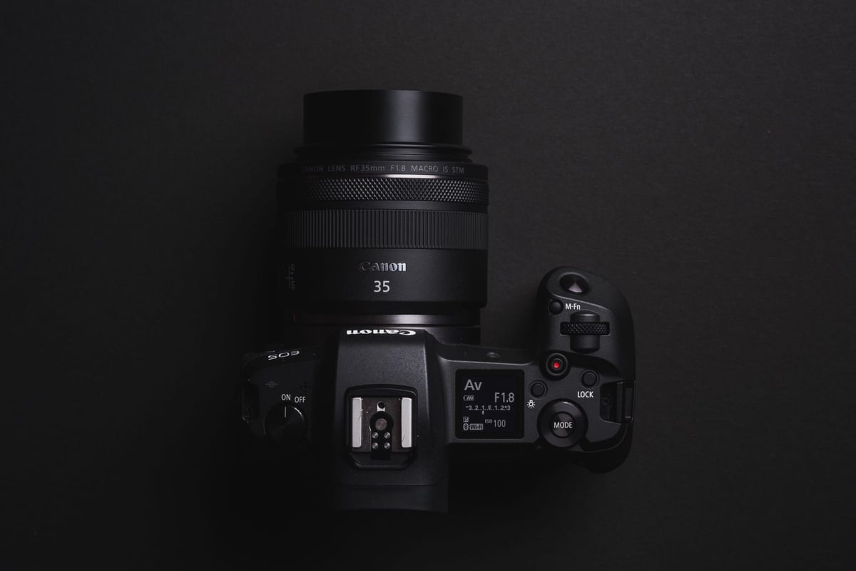 Canon RF 35mm f1.8 Product Shot