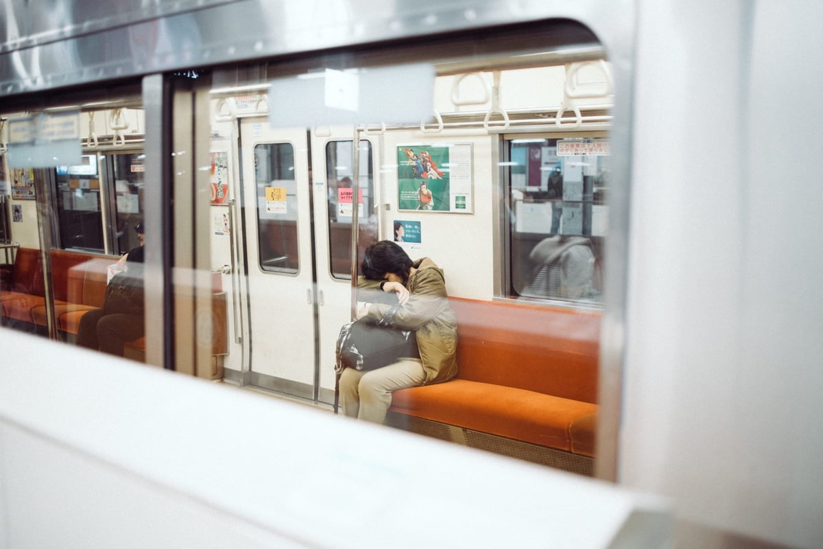 Street Photo Japanese Train
