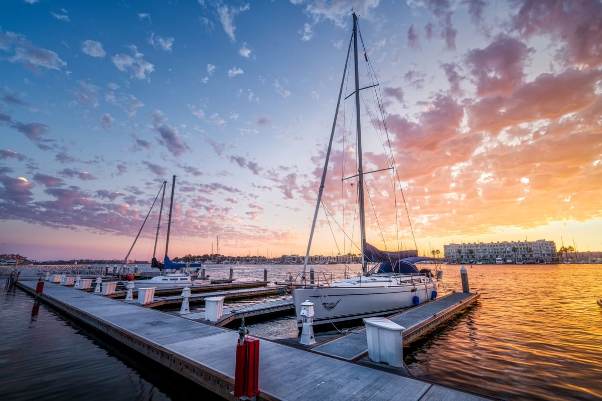 Marina Del Ray Sunset