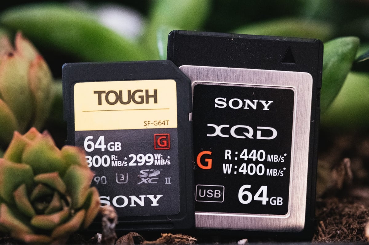 Sony Improves Camera UHS-II Speeds to Match XQD