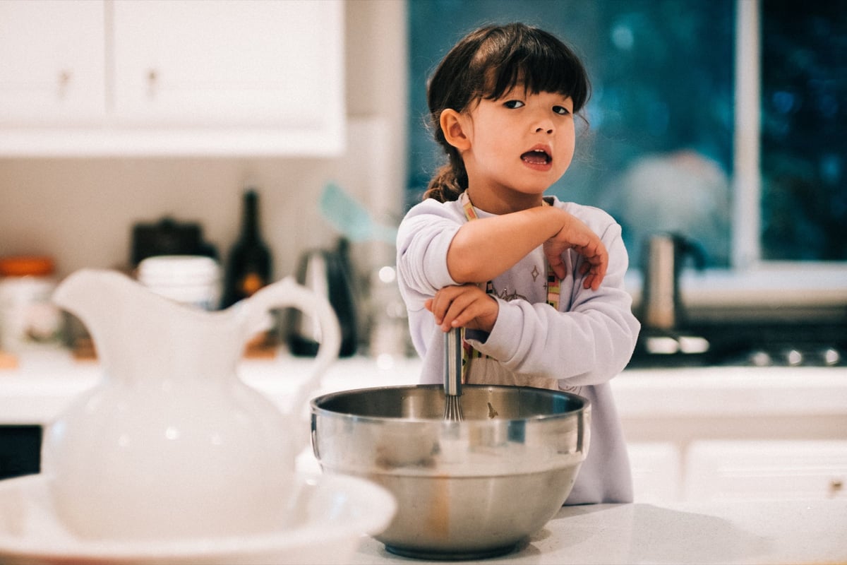 Kalina cooking, lifestyle photo