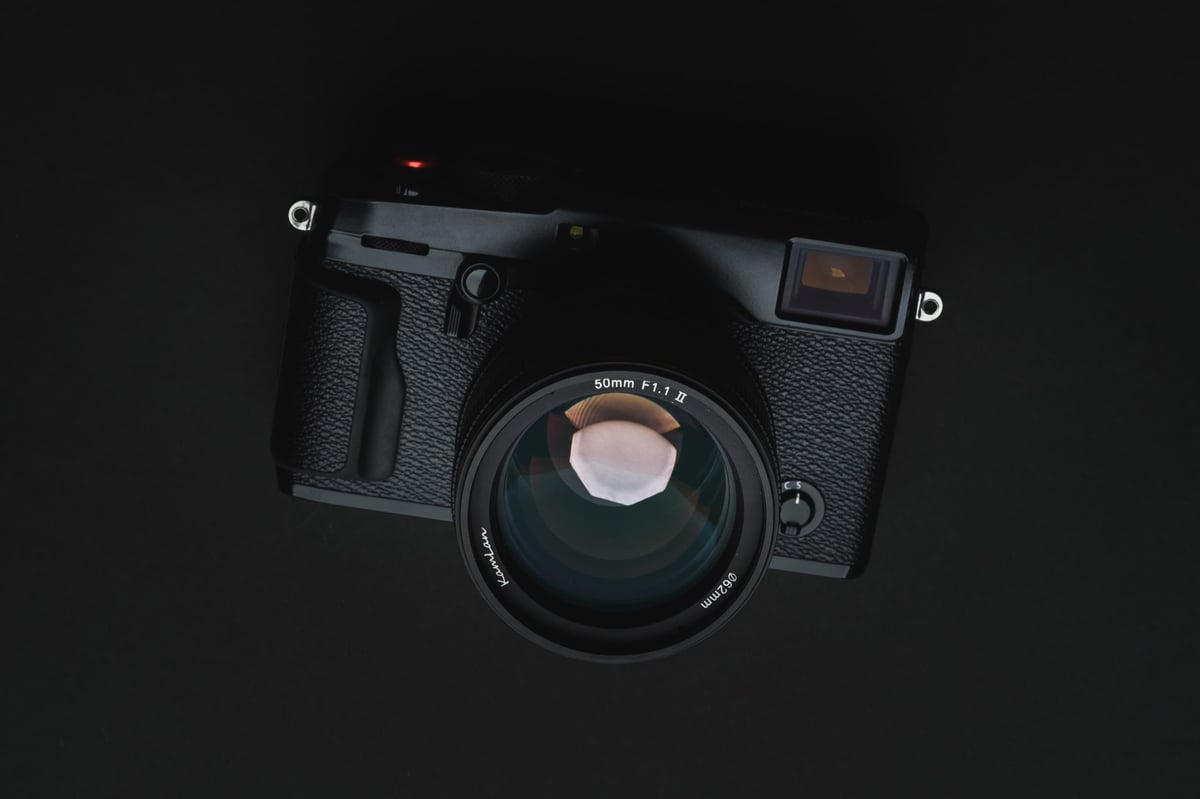 Kamlan 50mm f1.1 II Product Shot with the Fujifilm X-Pro2