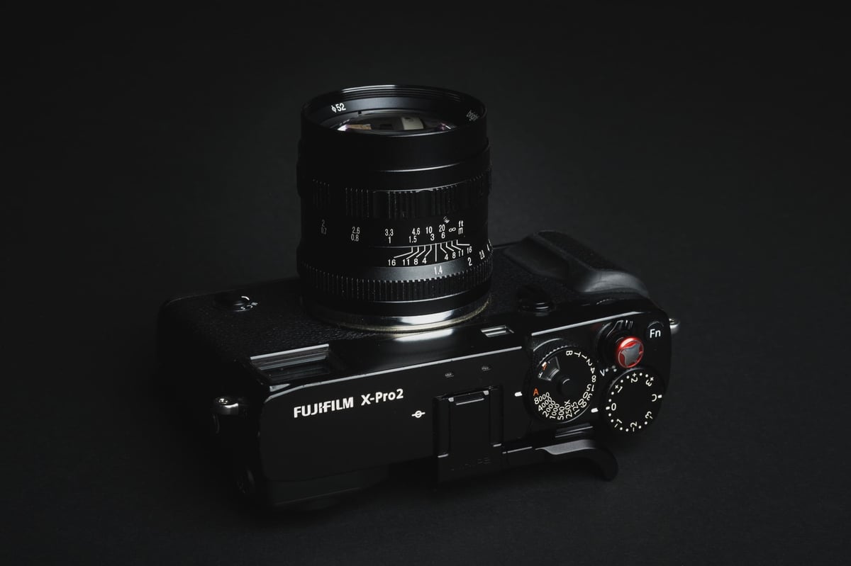 Brightin Star 50mm f1.4 Product Shot on the Fujifilm X-Pro2