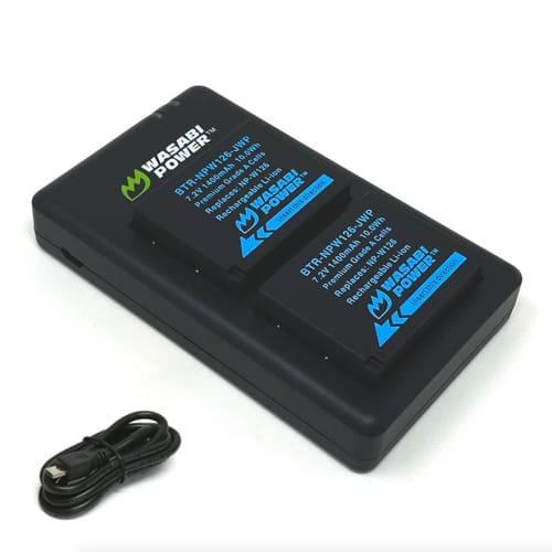 Wasabi Power NP-W126s Third-Party batteries for Fujifilm