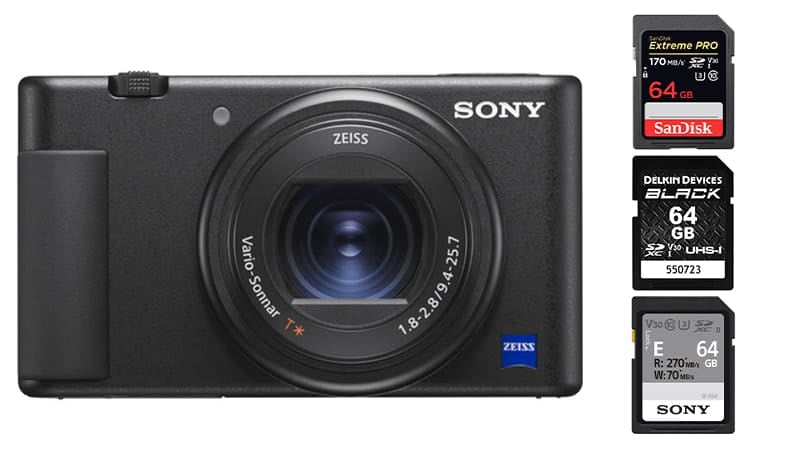 Best Memory Cards Sony ZV-1