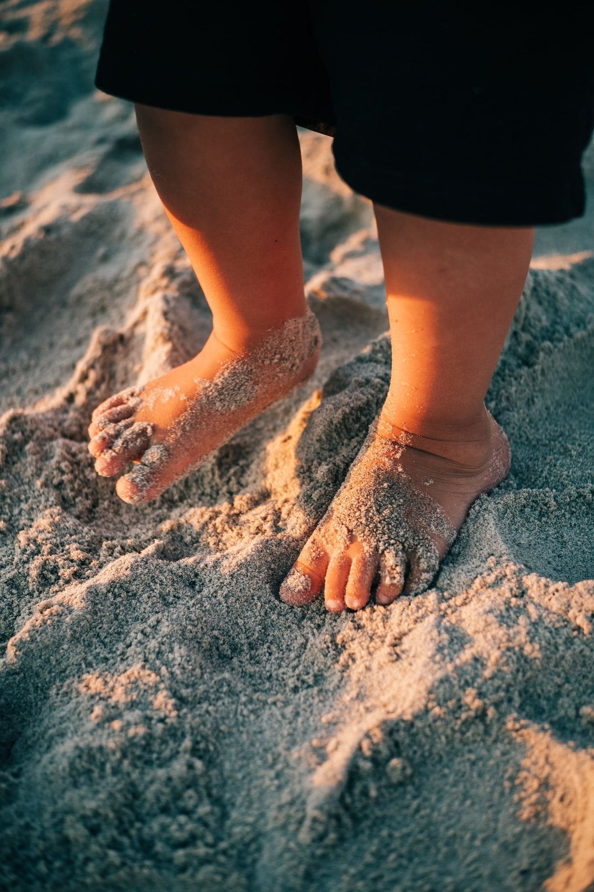 Pergear 35mm f1.6 Feet In Sand