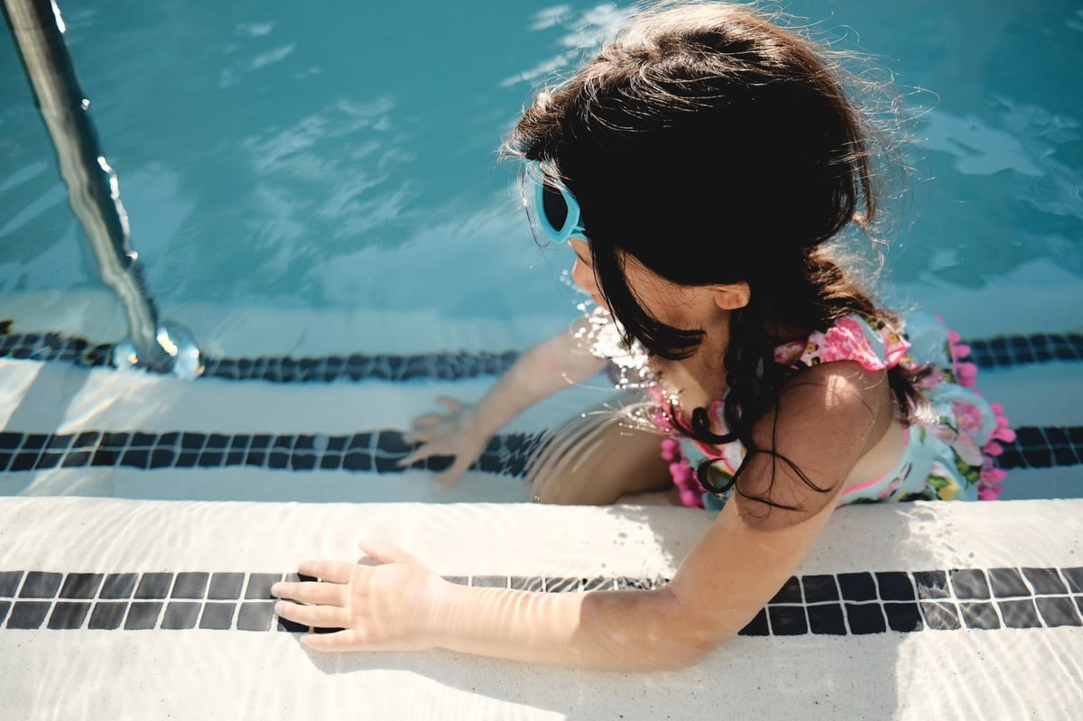 Kalina at pool using Classic Chrome