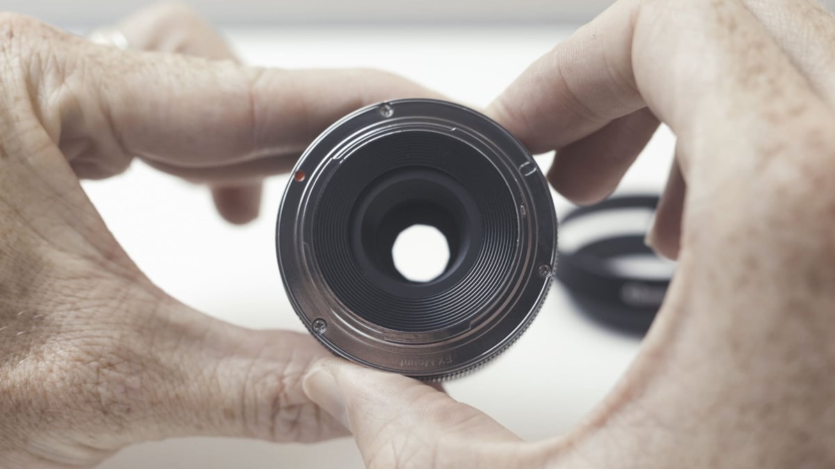 Pergear 50mm f1.8 Rear Element and Aperture