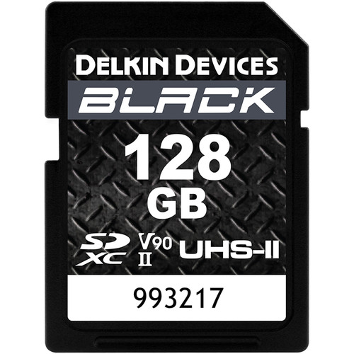 Delkin Black V90 UHS-II Memory Card