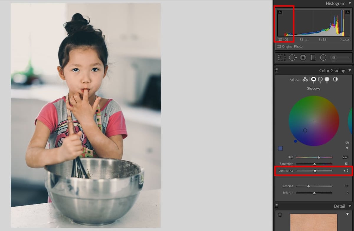Sample of new Color Grading Tools in Lightroom 10