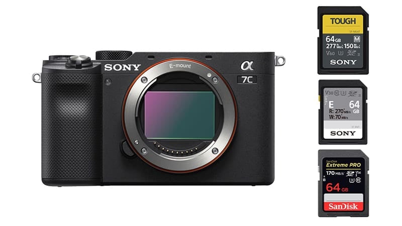 Best Memory Cards Sony A7c