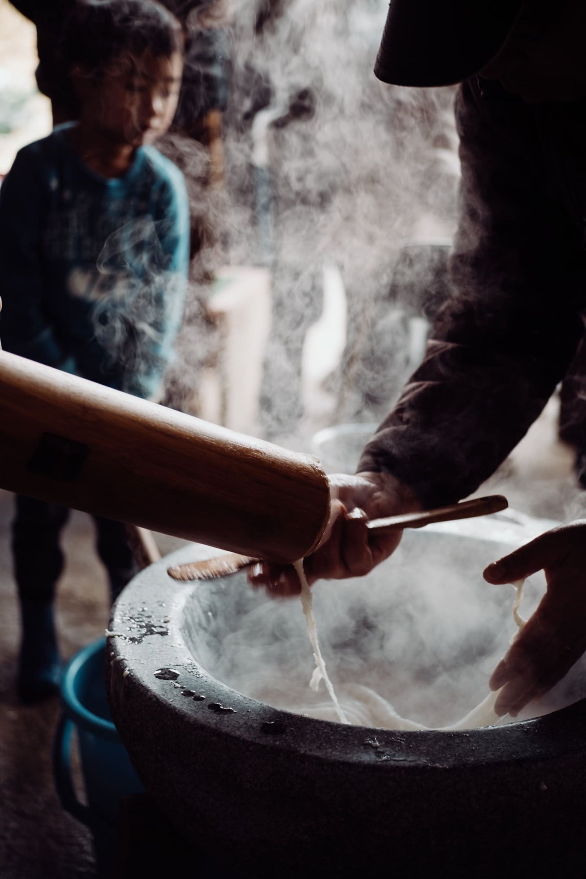 Mochitsuki - making mochi at home