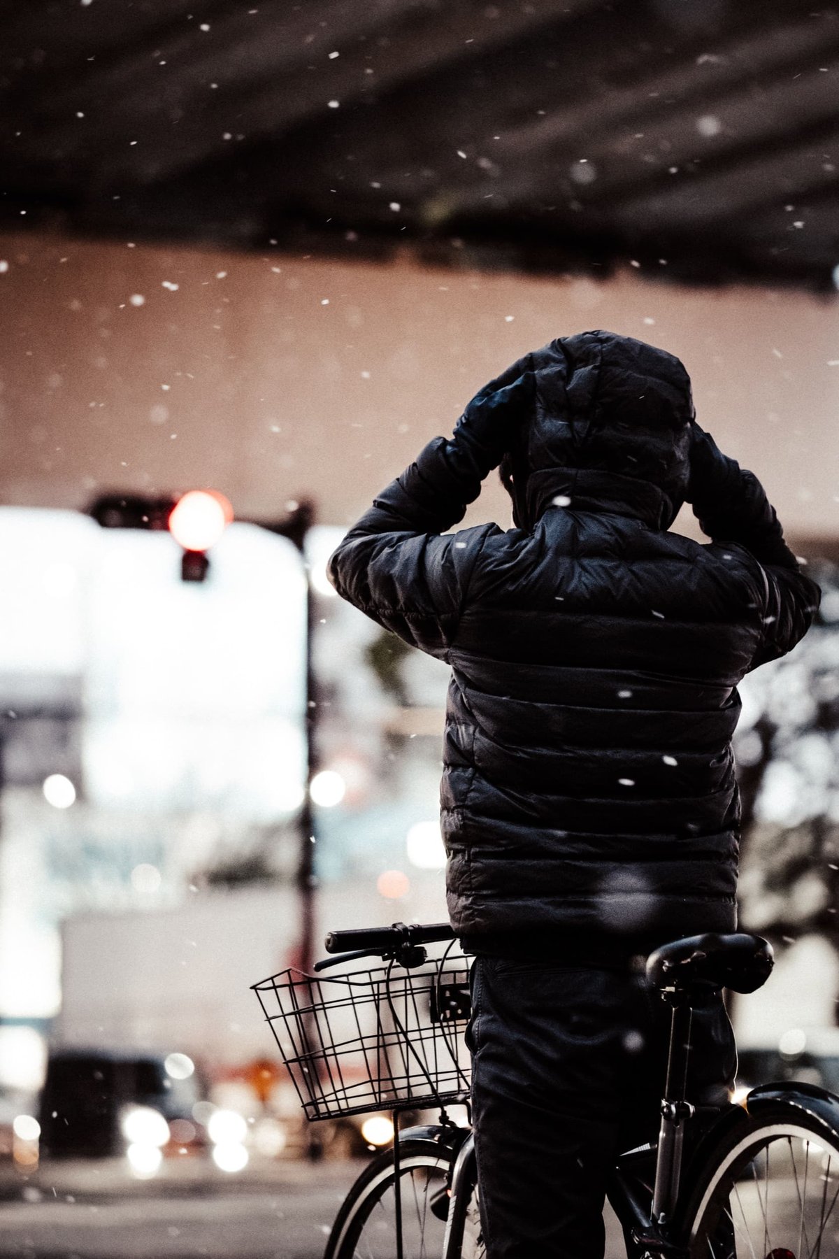 Fuji 90mm sample photo in the snow