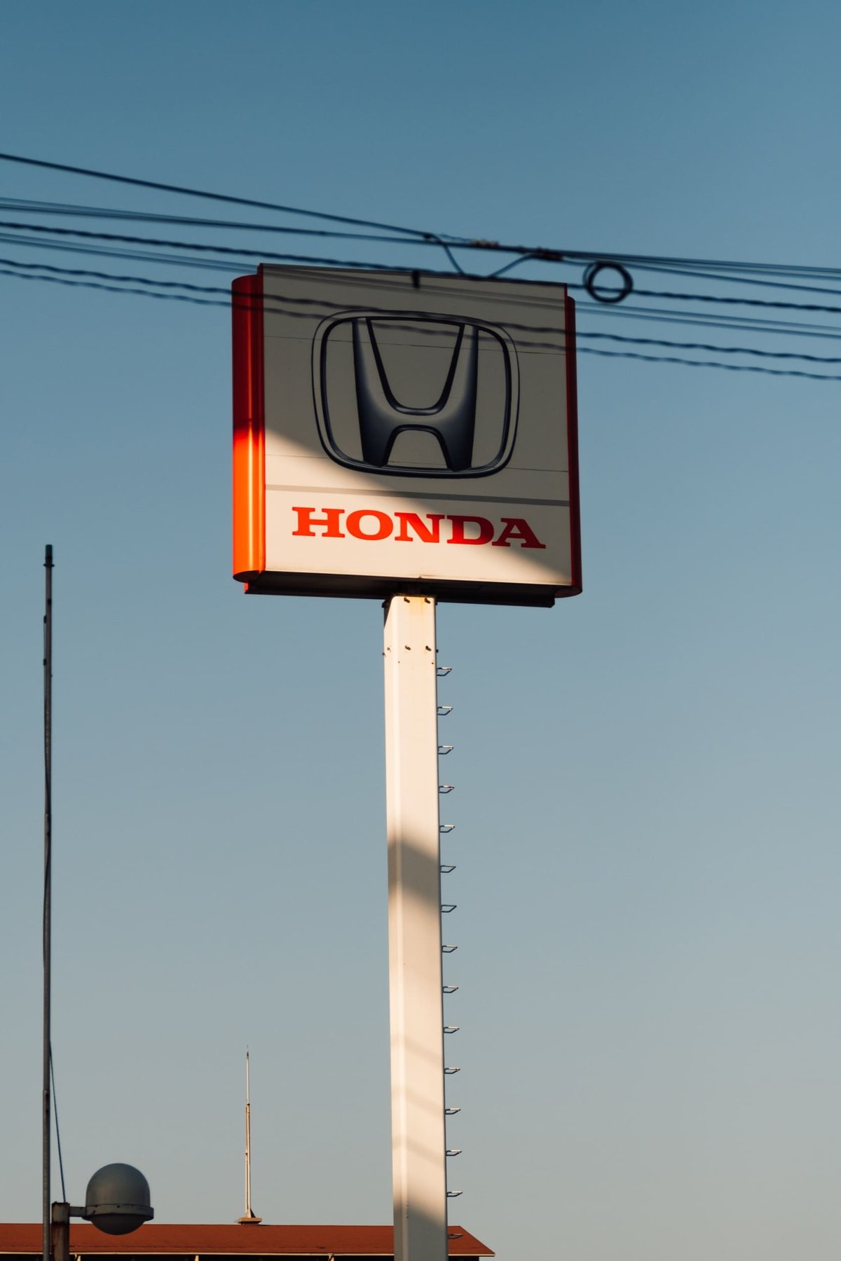 Sign of Honda