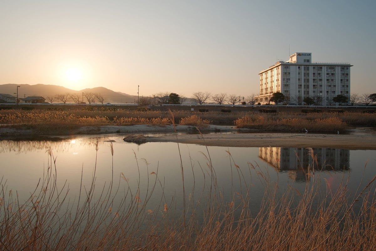 Rokinon 12mm f2 Landscape Photo at a River in Japan
