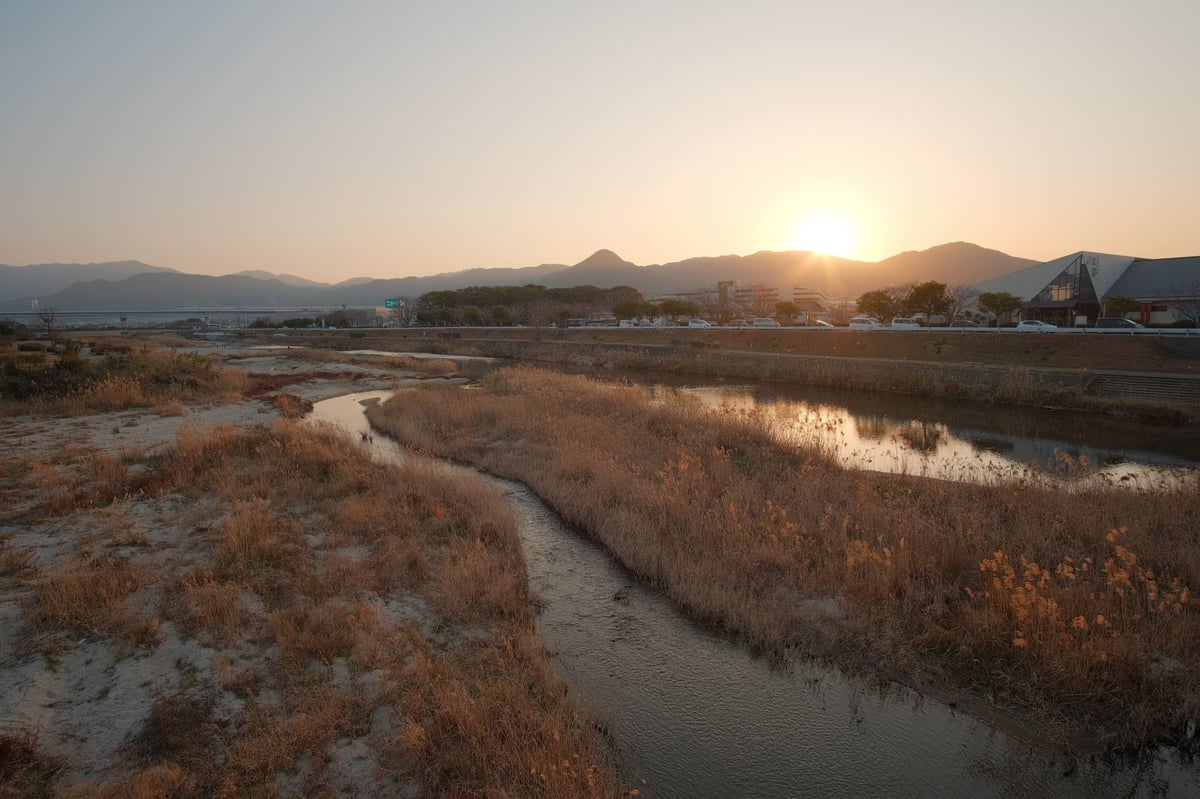 Rokinon 12mm f2 Landscape Photo at River in Japan