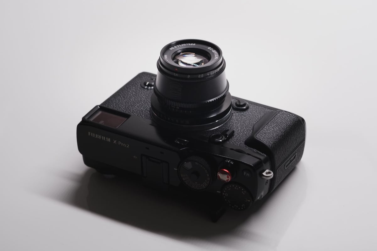 TTArtisan 35mm f1.4 Product Shot on the Fujifilm X-Pro2