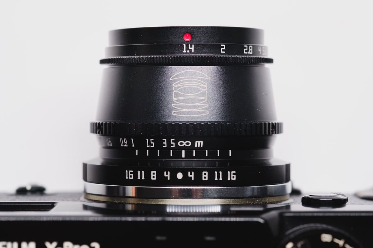 TTArtisan 35mm f1.4 Product Shot