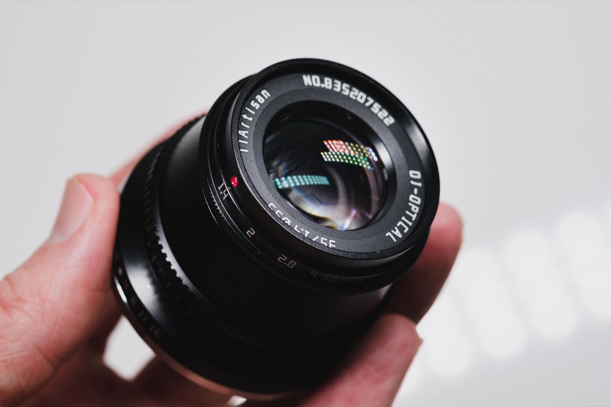 TTArtisan 35mm f1.4 Product Shot
