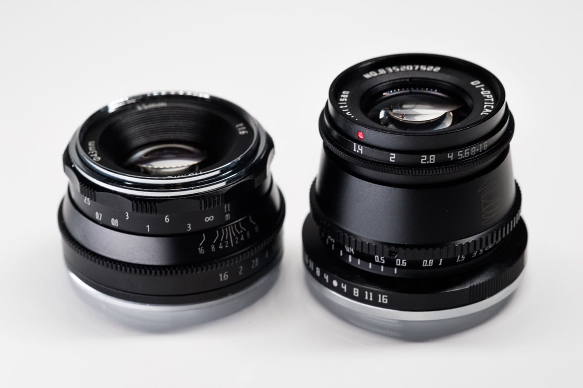 TTArtisan 35mm f1.4 vs Pergear 35mm f1.6