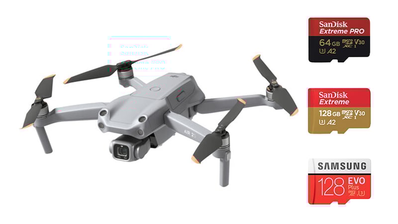 Best SD Memory Card: DJI Air 2S