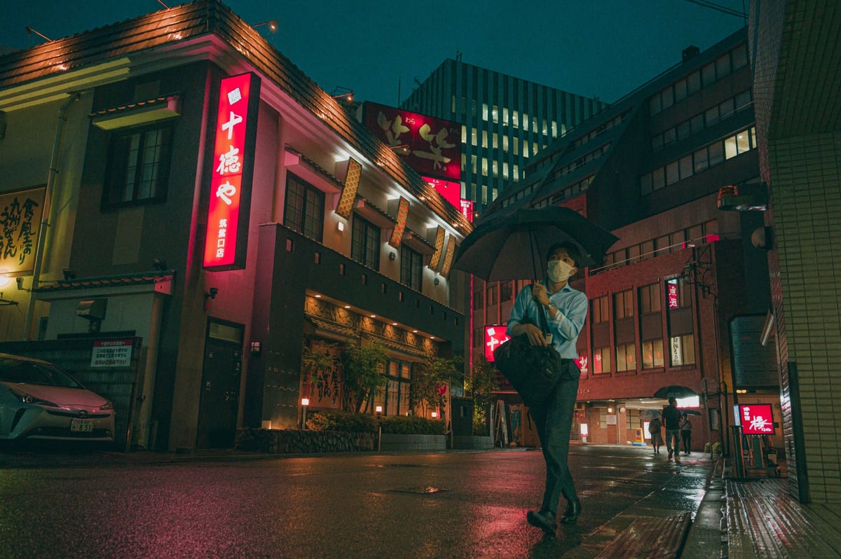 Hakata Japan Street Photo