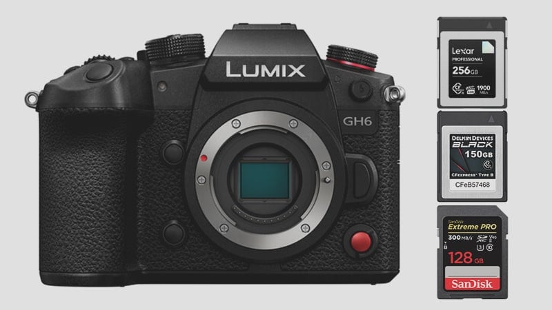 Best Memory Cards Panasonic GH6