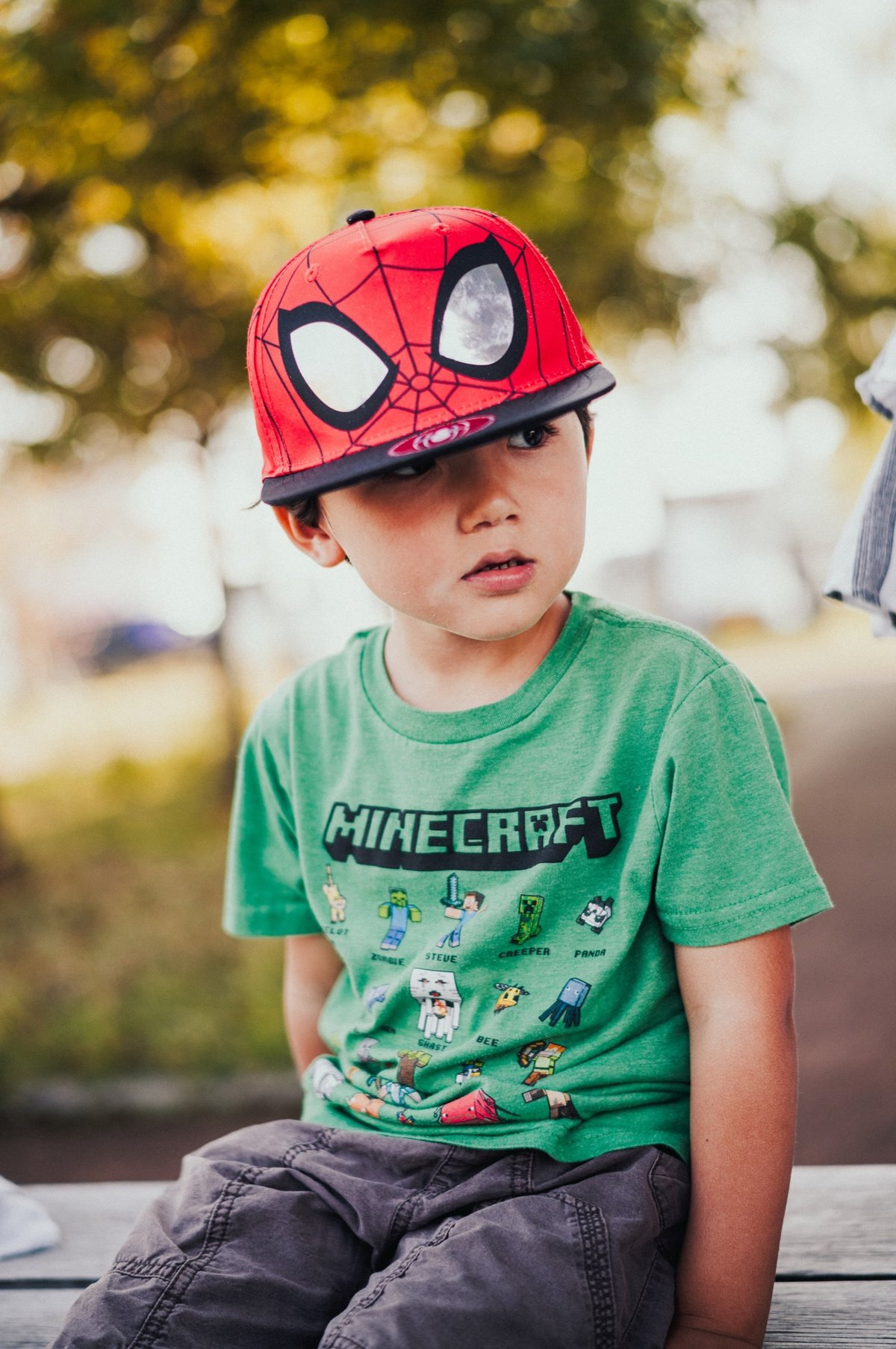 Lifestyle portrait of little boy.