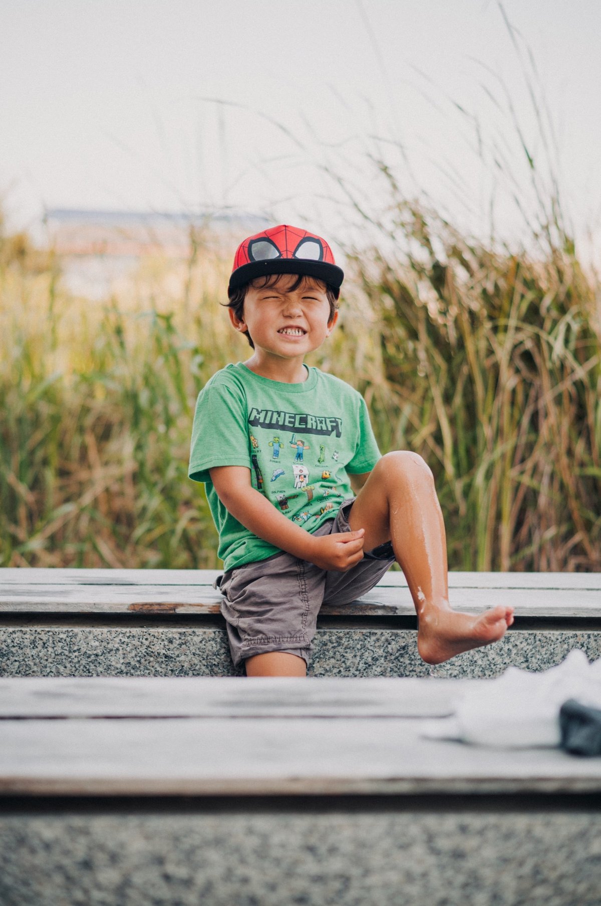 Lifestyle portrait of little boy.