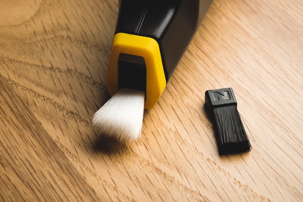 Two Different Brushes