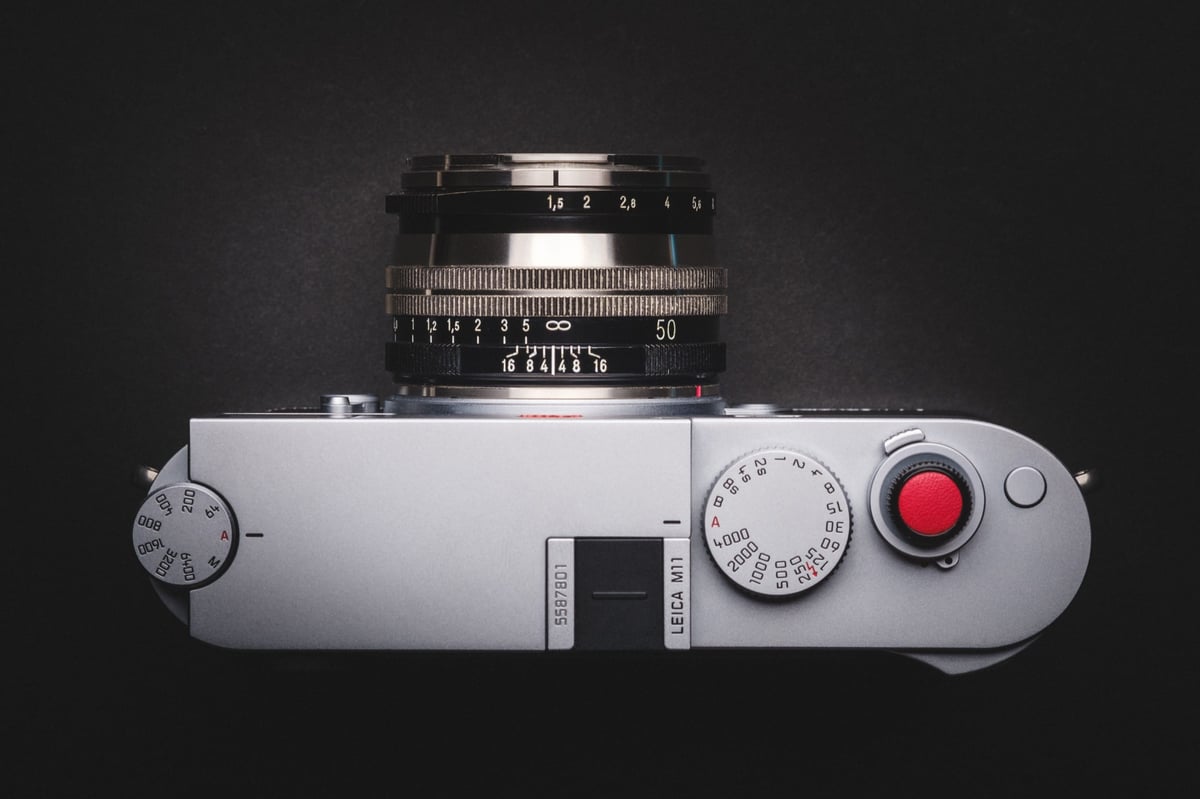 Voigtlander 50mm f1.5 II Product Photo on Leica M11