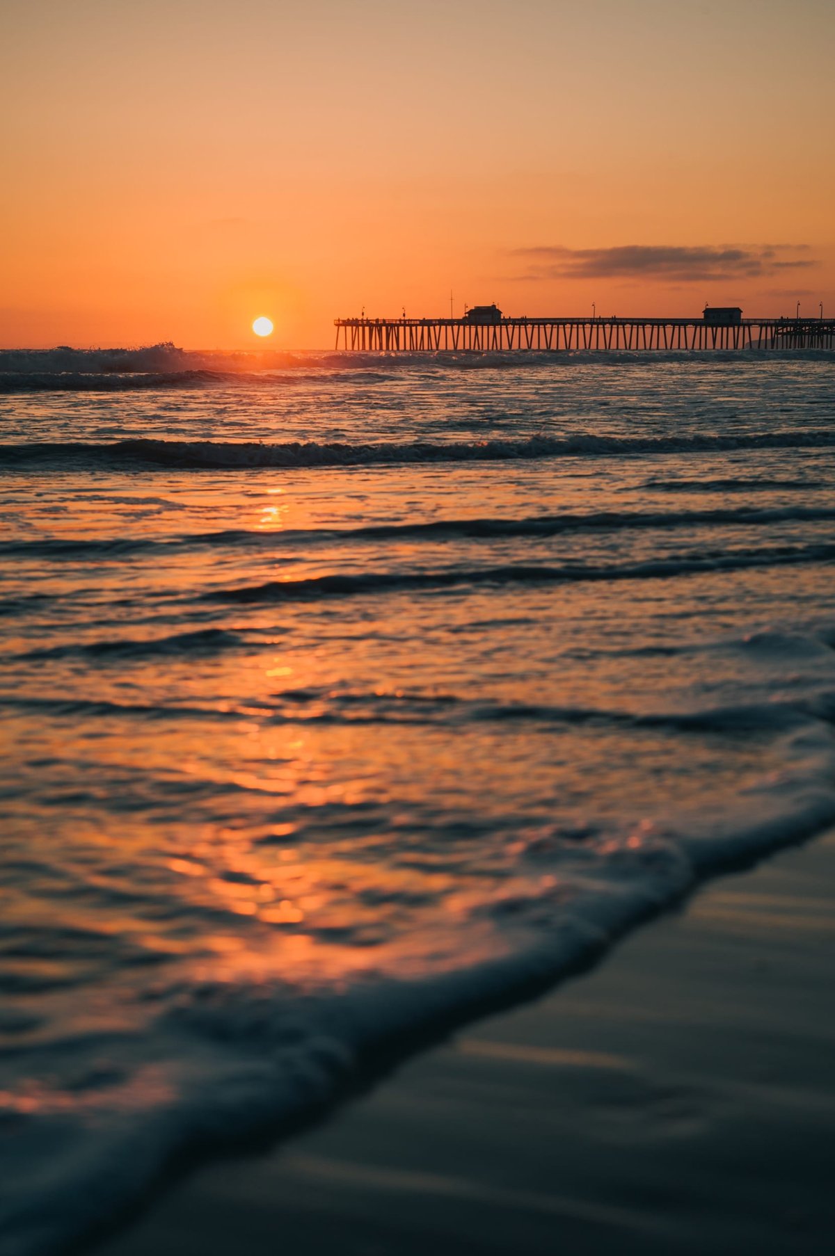 San Clemente Pier Landscape Photo