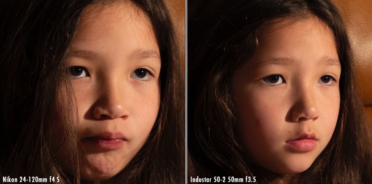 Micro Contrast, Industar 50-2mm vs Nikon 24-120mm f4