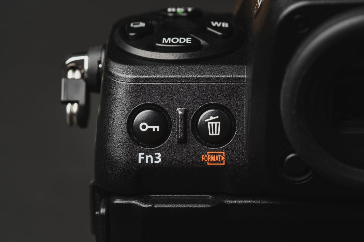 Nikon Z8 Lock Button
