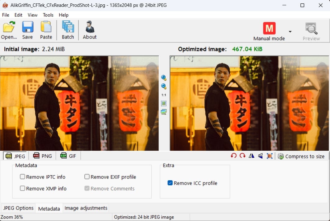 Riot Image Compressor