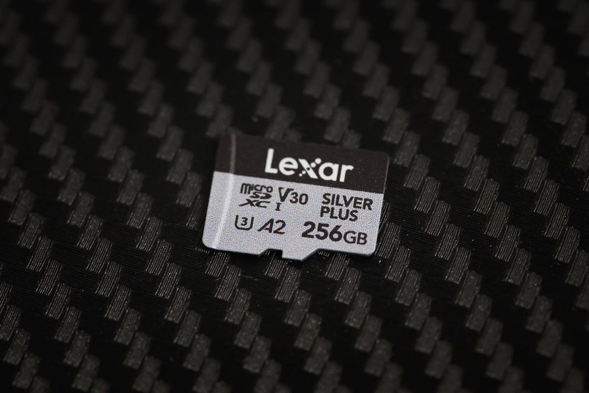 MicroSD Lexar Silver Plus A2