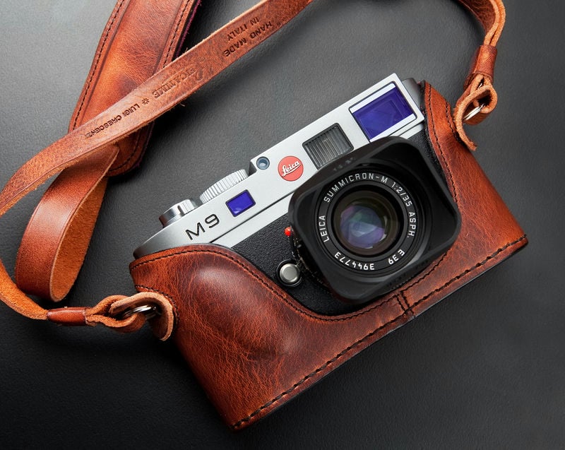 LuigiCases Leather Camera Straps