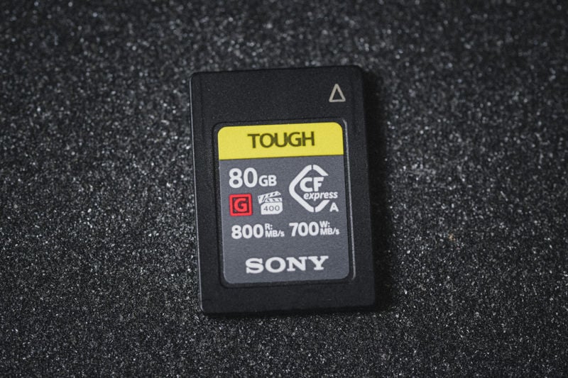 Sony TOUGH CFexpress Type-A Memory Card Review