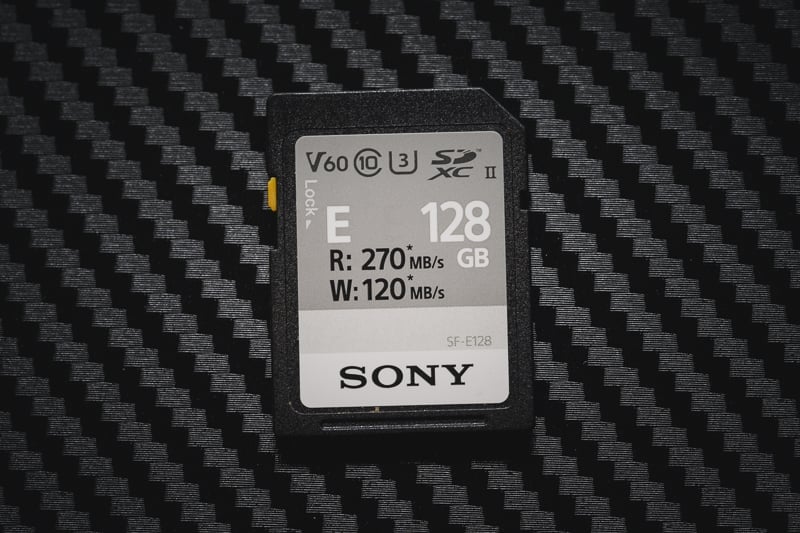 Sony E Series UHS-II V60 SD Memory Card Review