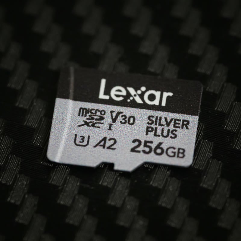 Lexar Silver Plus V30 A2 MicroSD