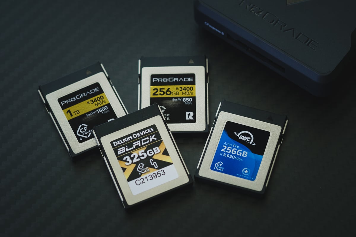 New CFExpress 4.0 Memory Cards Are Crazy Fast