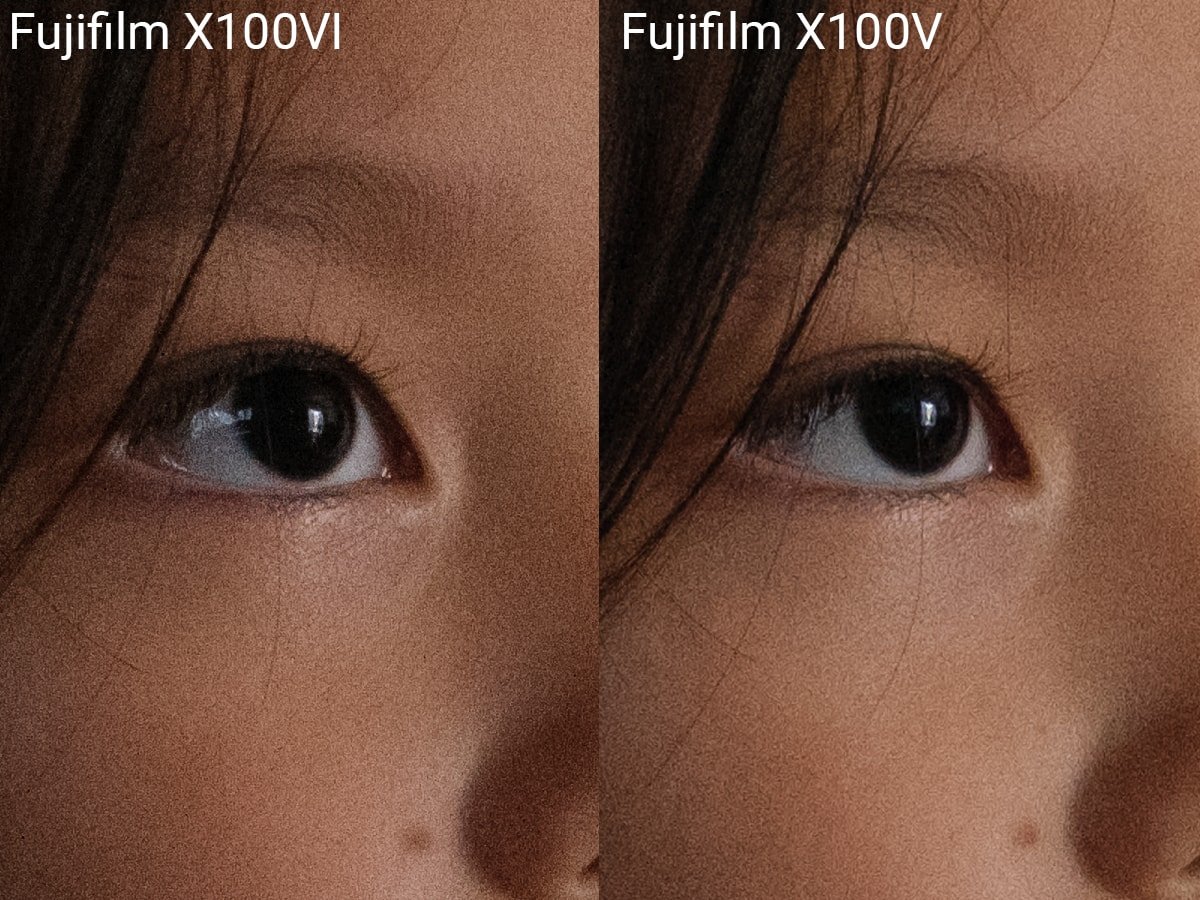 Fujifilm X100VI vs X100V Grain Samples