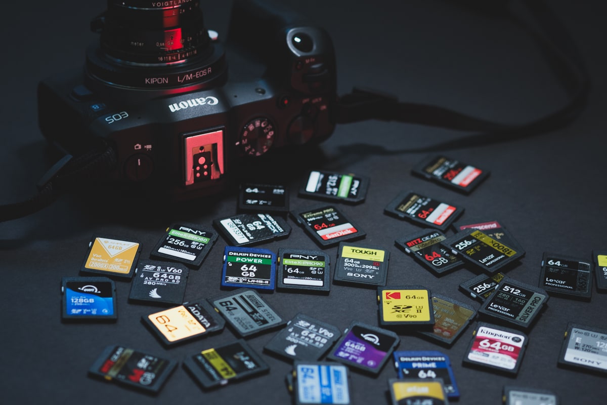 Memory Cards for Canon Cameras