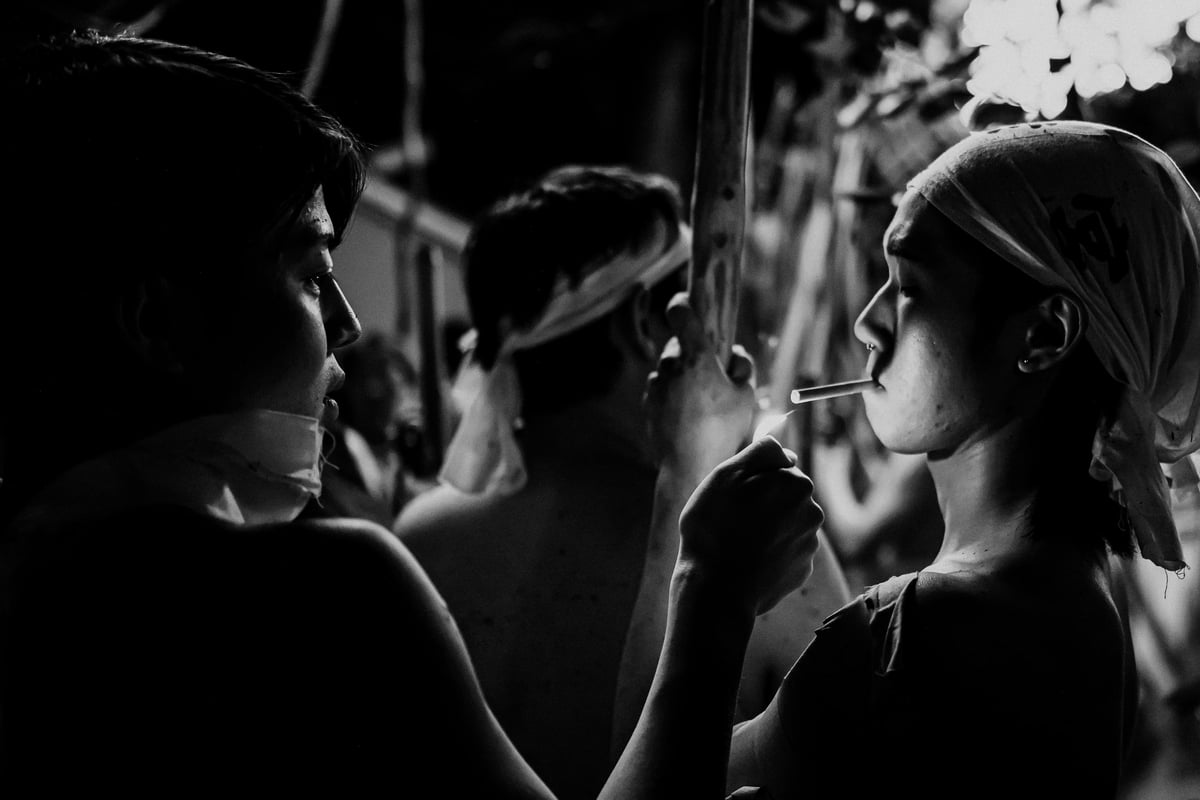 Nikon 35mm f1.8 S Oniyo Fire Festival