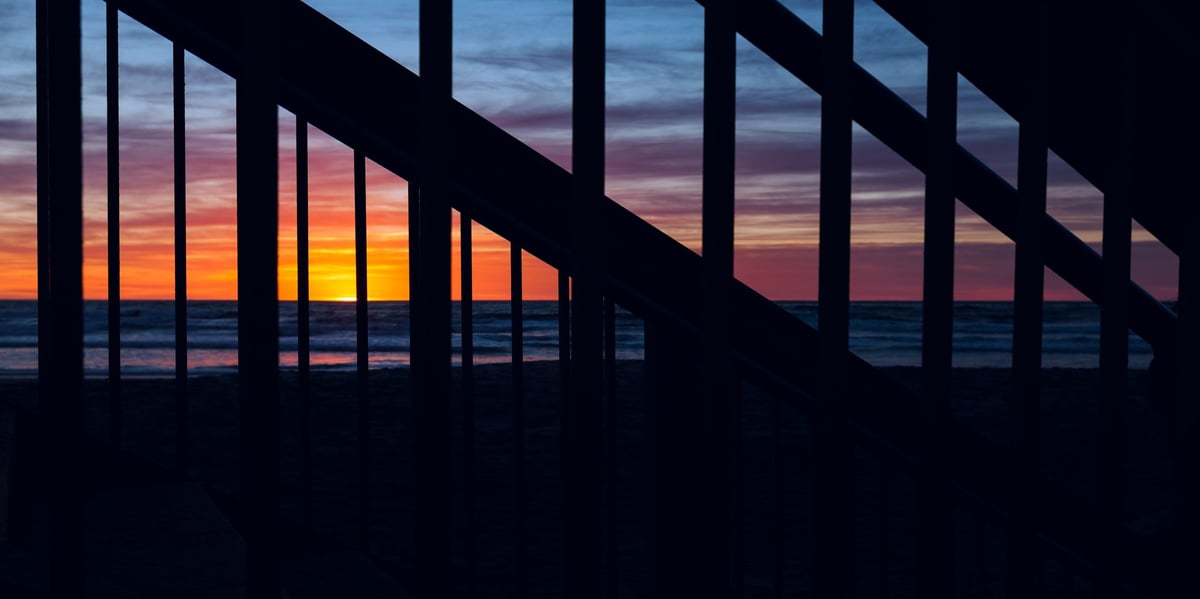 Sunset at Solana Beach