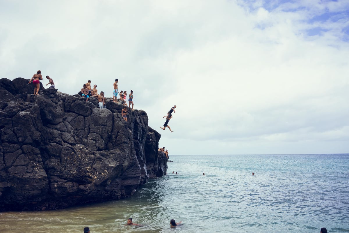 Hawaiian Rock Jump
