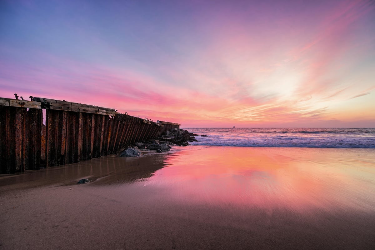 Beach Photo at Dockweiler Beach. Dockweiler Tamron 15-30mm sample image